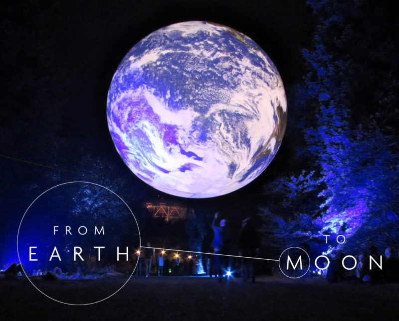 Earth to Moon logo