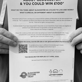 Photo of Residents' Survey leaflet sent with council tax letters